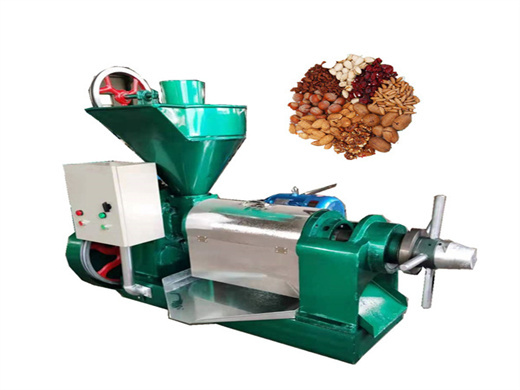 oilseed handling for biodiesel production edible oil press