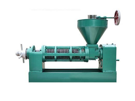 high yield peanut oil making castor oil making machine in france