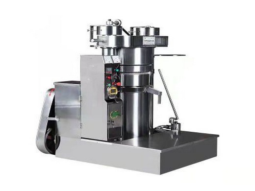 big output/hydraulic type cold press tea seed oil making machine