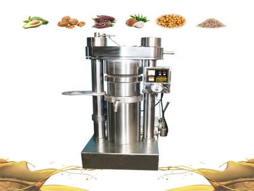 2015 new hydraulic sesame peanut oil press production line