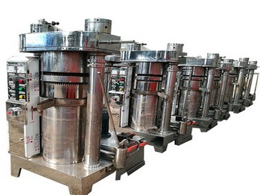 machinery palm seed oil extraction hydraulic press price in algeria