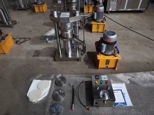 stainless steel rapeseeds hydraulic oil press production line