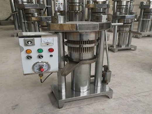 top sellingstainless steel hydraulic peanut oil production line