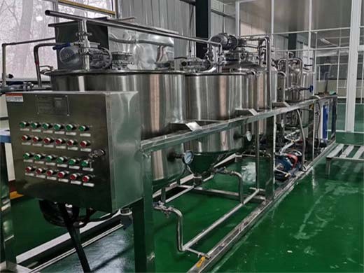 large groundnut oil refining machine unit in India