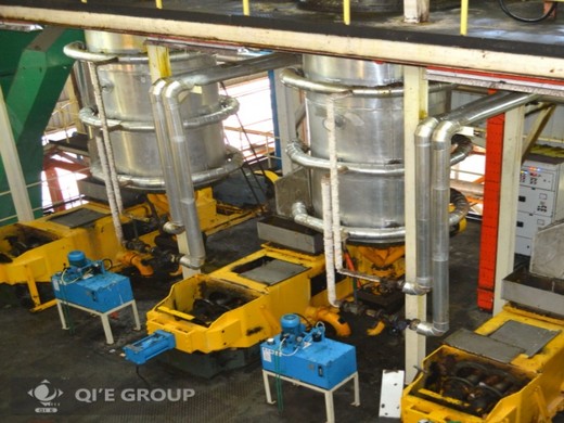 castor seed oil extraction production line, castor seed